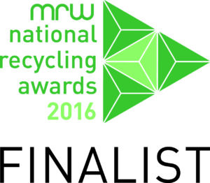 MRW National Recycling Awards finalist logo