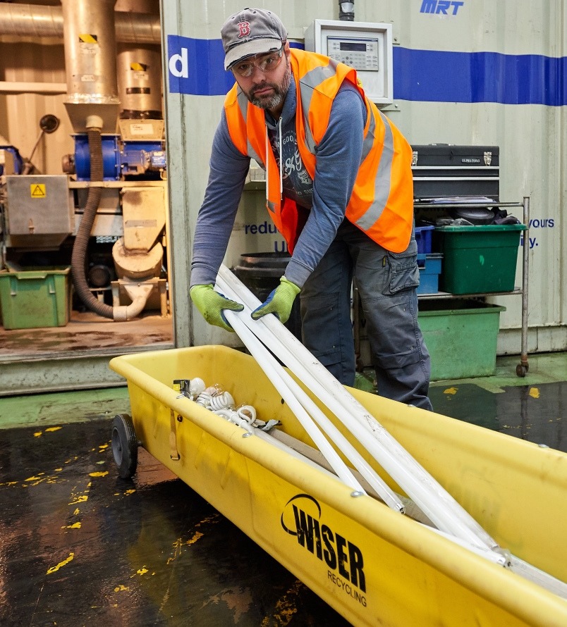 Fluorescent Tube Recycling