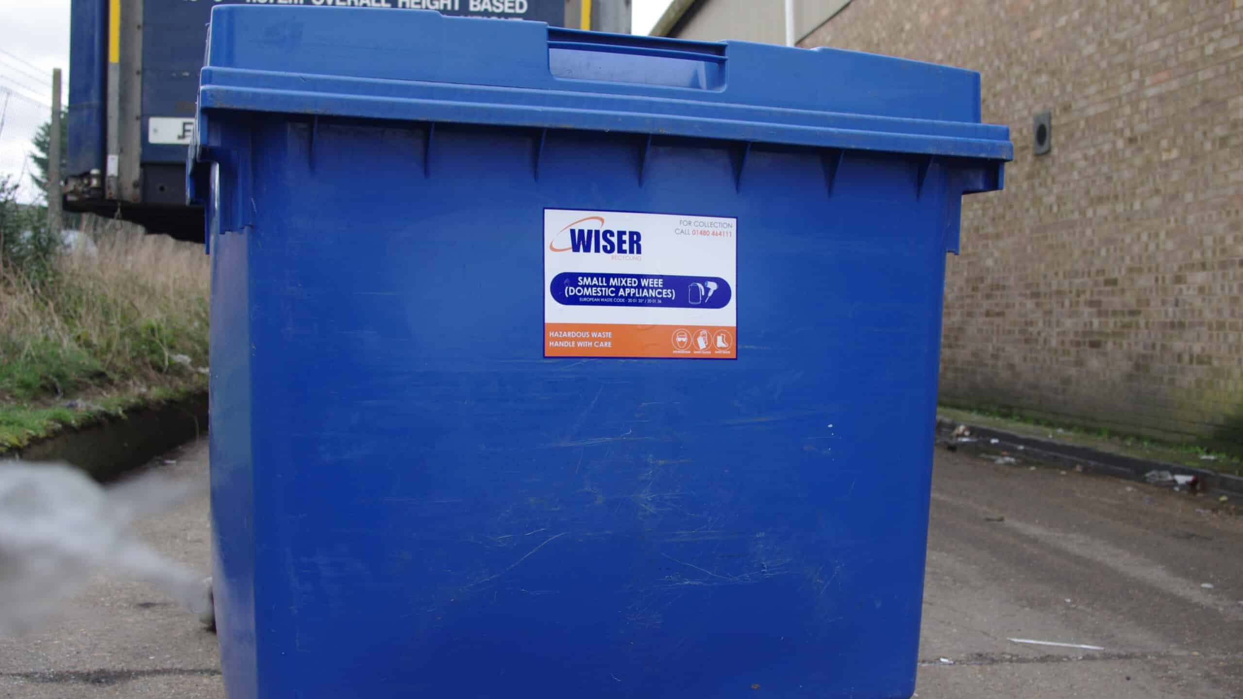 1100 lt WEEE Wheelie Bin